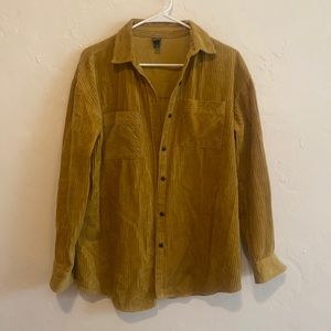 Corduroy Mustard Jacket